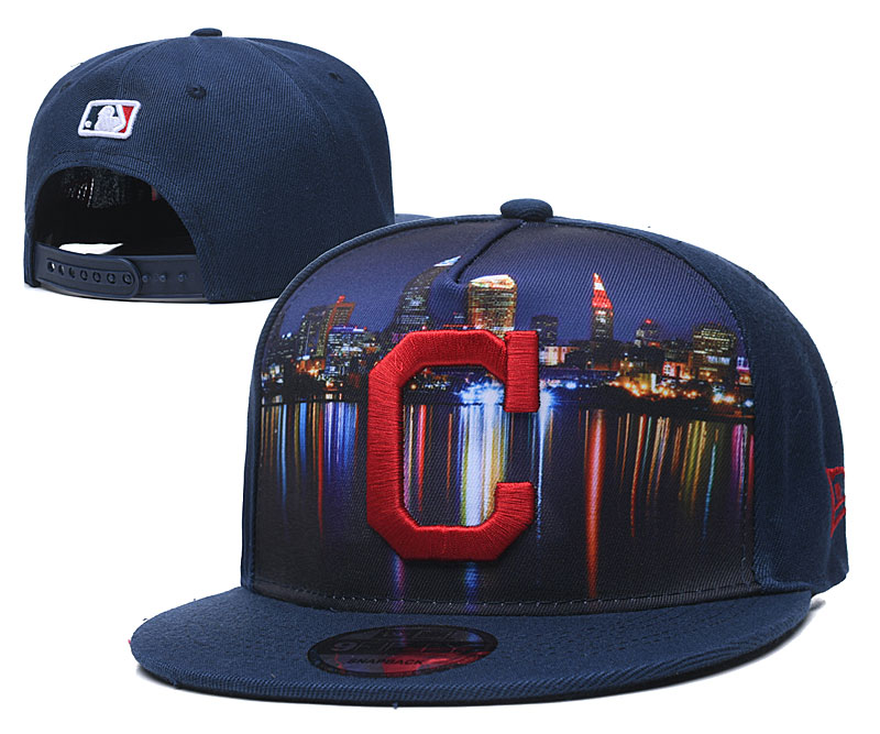 Los Cleveland Indians Stitched Snapback Hats 001